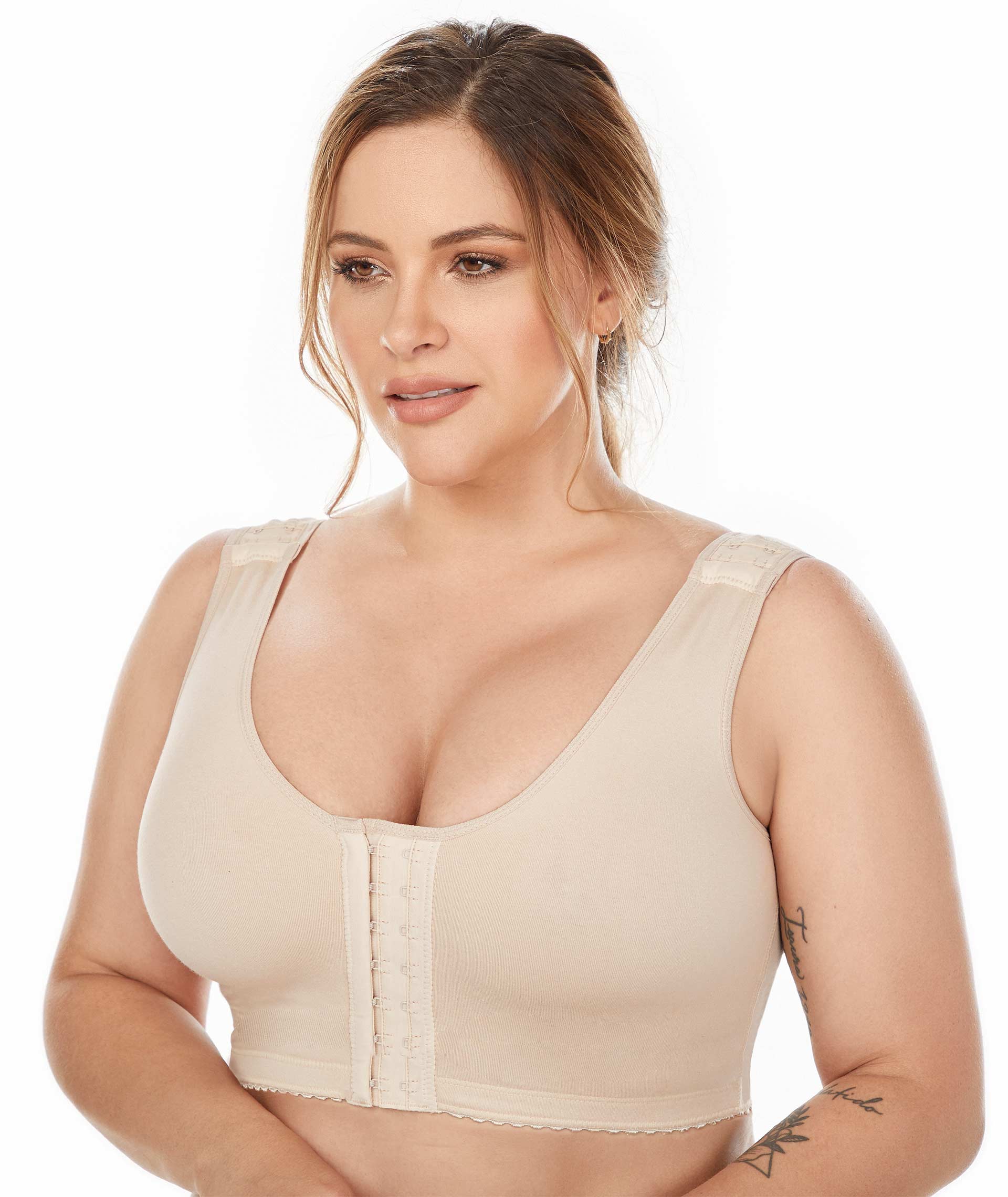 MariaE ME-09304 Post surgical compression Cotton Bra