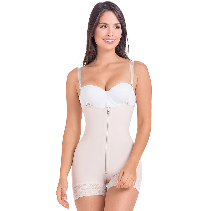 MariaE ME-09337 Bodysuit Short Shaper With strap