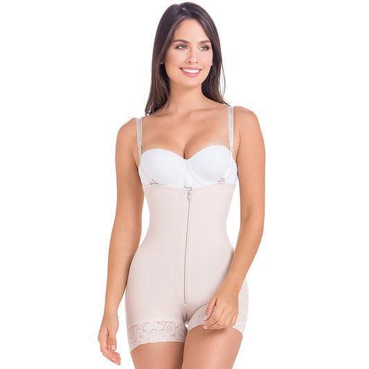 MariaE ME-09337 Bodysuit Short Shaper With strap