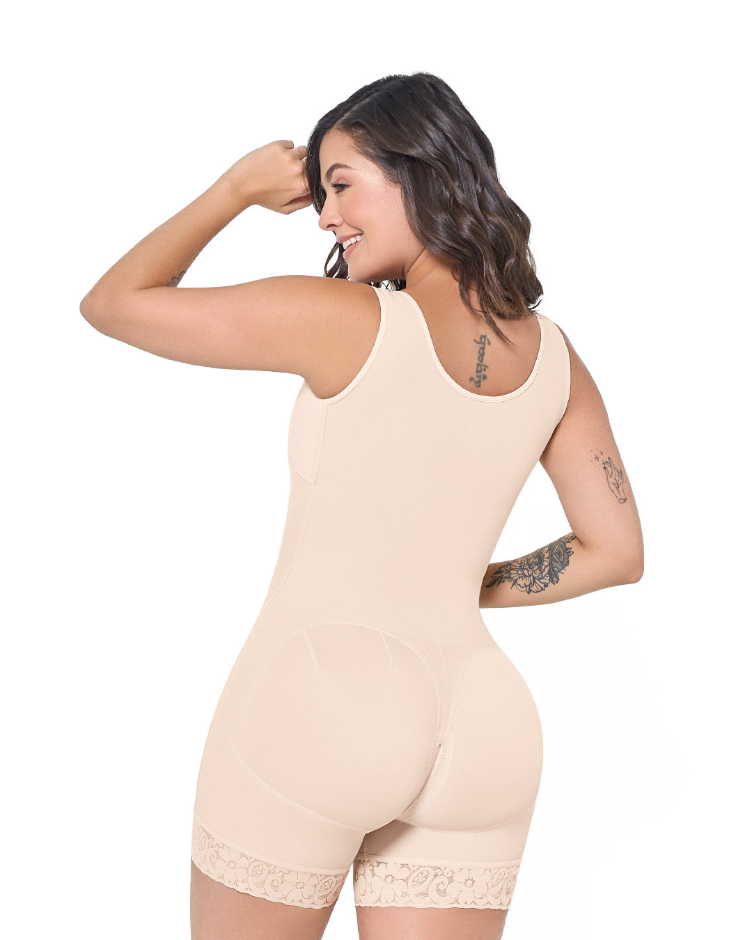 MariaE ME-0FU135 High Compress Garment Short Body-suit