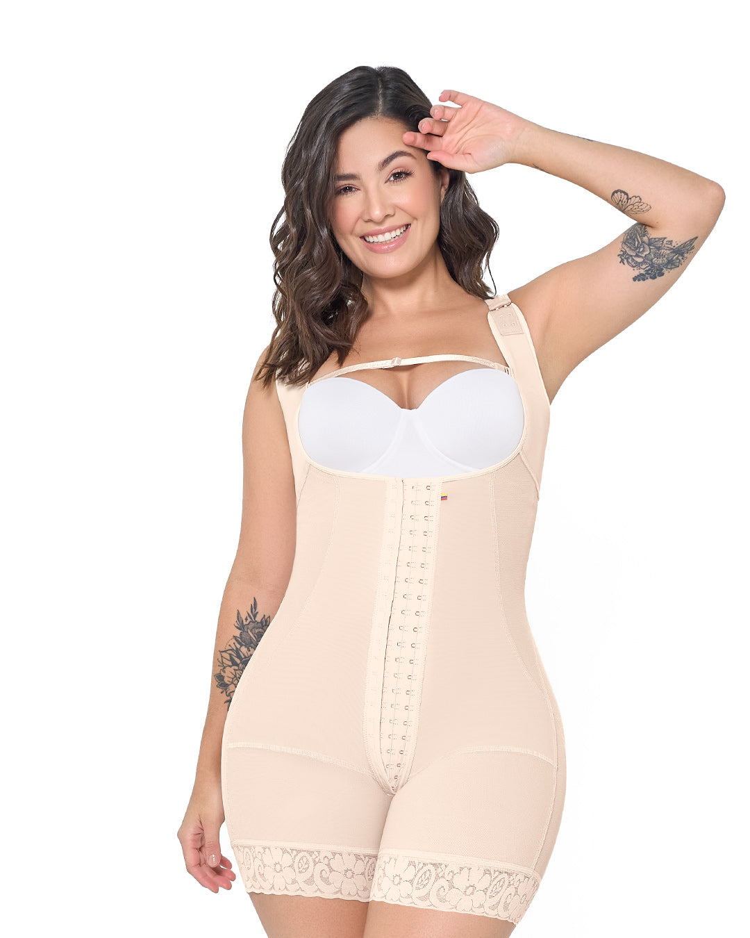 MariaE ME-0FU135 High Compress Garment Short Body-suit