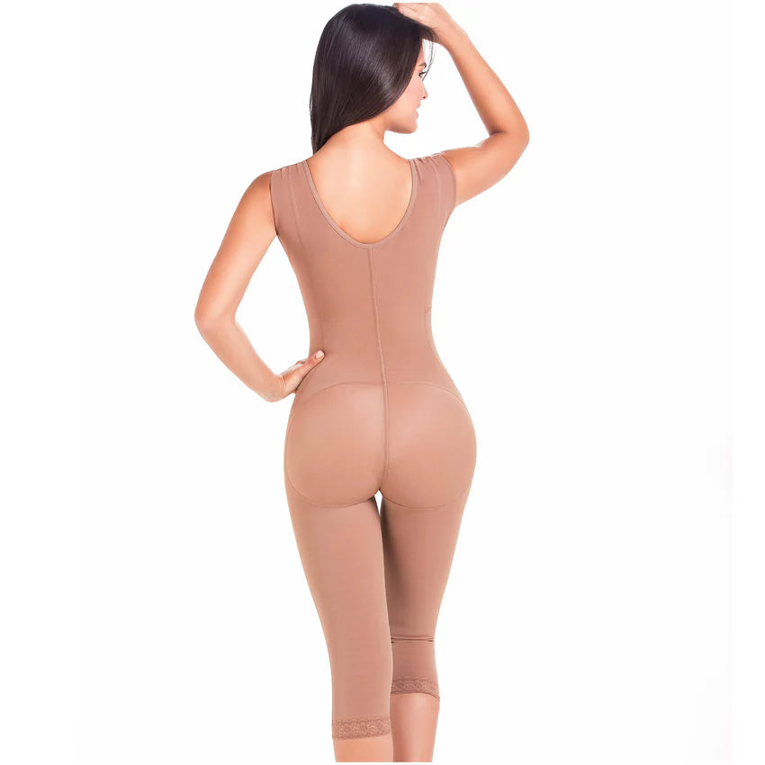 MariaE ME-09262 Capri Type Post-surgical Girdle With Bra