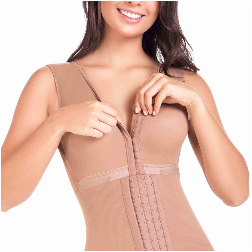 MariaE ME-09262 Capri Type Post-surgical Girdle With Bra