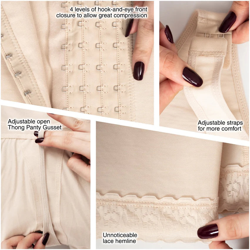 MariaE ME-09382 Post Surgery Capri Shapewear