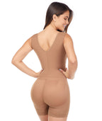 MariaE ME-FQ102 Bodysuit Shapewear Short In Powernet