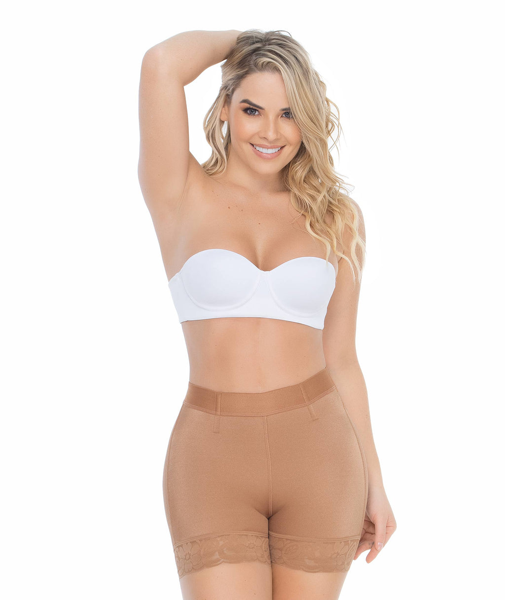 MariaE ME-FU100 High Waisted Shapewear Shorts for Women Butt Lift