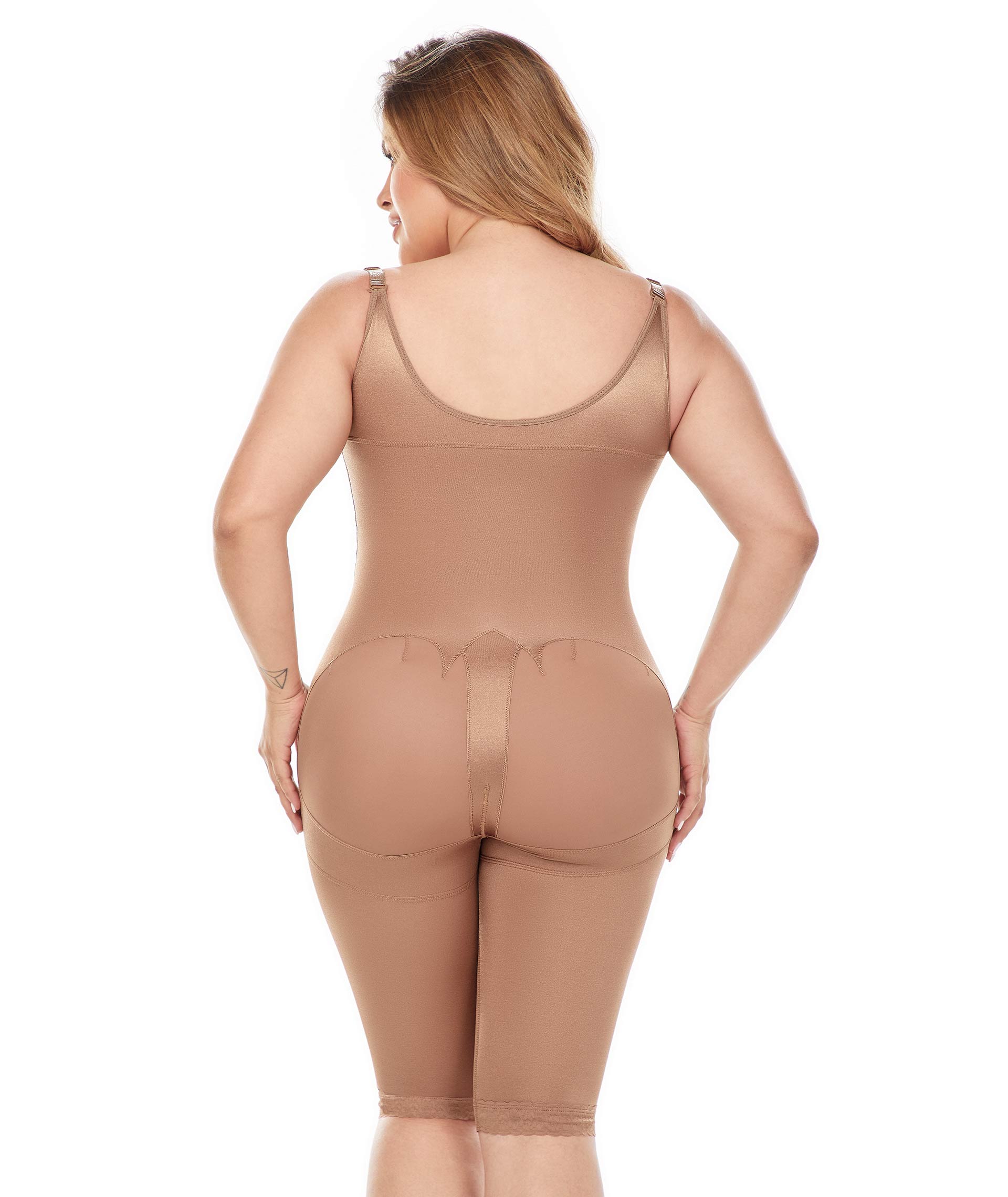 MariaE ME-FU116 Light Body suit With Middle Zipper