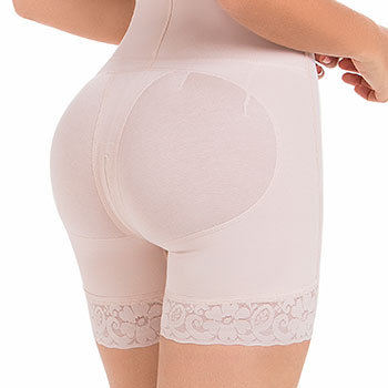MariaE ME-09143 High Compress Garment Short With Zipper